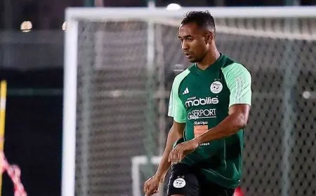 شرقي يطمئن المنتخب الجزائري ويستعد لمواجهة السودان بعد قلق جماهيري كبير