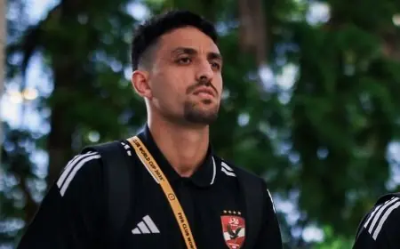 تدريبات استشفائية لطاهر محمد طاهر في مران الأهلي لتعزيز الأداء والجاهزية