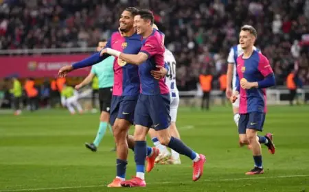 تشكيلة برشلونة الأساسية لمواجهة مثيرة أمام فياريال في الدوري الإسباني