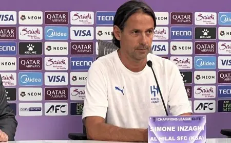 سيموني إنزاغي يحفز الهلال لتعزيز التركيز في مواجهة الشارقة بدوري أبطال آسيا