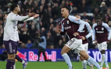 أستون فيلا يوقع مانشستر يونايتد في فخ جديد بالدوري الإنجليزي