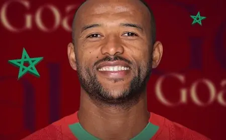 الكعبي يتألق ويسجل هدفاً مذهلاً للمغرب في كأس أمم إفريقيا