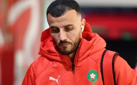 رومان سايس يفضل فوز المغرب باللقب على المشاركة في الملعب ويأمل في تعافي سريع من الإصابة