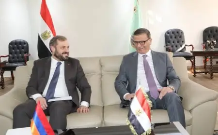 تعرف على تفاصيل محادثات مصر وأرمينيا حول الاستثمار الزراعي وتكنولوجيا الري