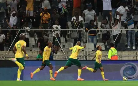 التشكيل الرسمي لمواجهة جنوب إفريقيا وأنجولا في المباراة المرتقبة