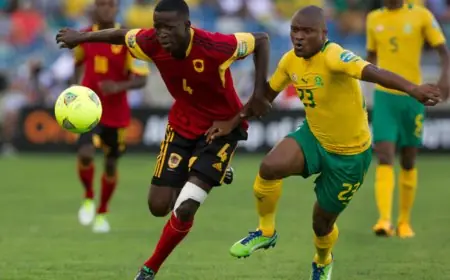 أرقام وحقائق مثيرة في مواجهة جنوب أفريقيا وأنجولا بمجموعة مصر في كأس أمم أفريقيا