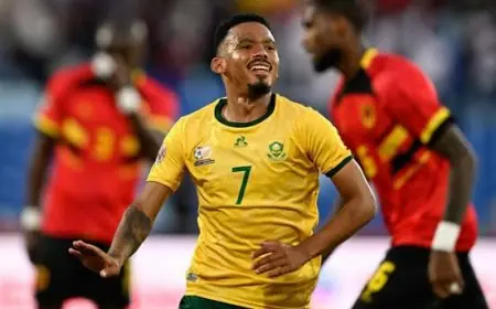 شوط أول مثير: جنوب إفريقيا وأنجولا يتعادلان إيجابياً