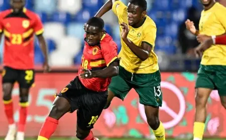 جنوب إفريقيا تستهل مغامرتها في كأس إفريقيا بفوز ثمين على أنغولا