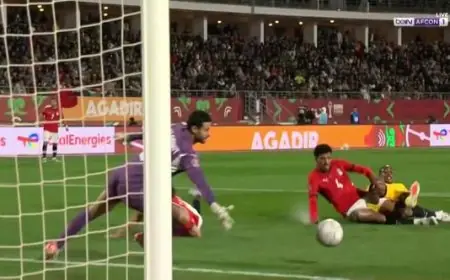 منتخب الفراعنة يتحدى زيمبابوي ويواجه تأخرًا بهدف في كأس أمم أفريقيا