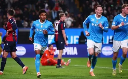 نابولي ينتصر على بولونيا في الرياض ويظفر باللقب الثالث في كأس السوبر الإيطالي