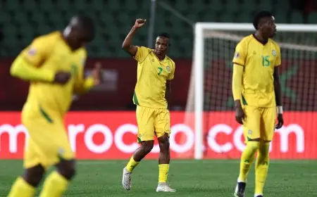 مباراة مصر وزيمبابوي: الفراعنة يتأخرون بهدف في الشوط الأول بكأس أمم أفريقيا