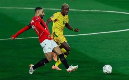 هدف محمد صلاح الحاسم يمنح مصر فوزاً مثيراً على زيمبابوي في كأس أمم إفريقيا