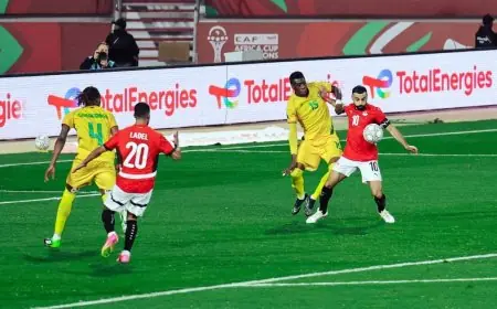 5 أرقام قياسية تجعل محمد صلاح نجم كأس أمم إفريقيا