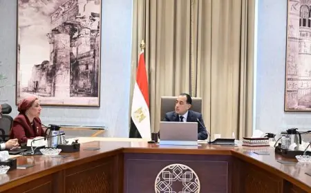 رئيس الوزراء يلتقي بالدكتورة ياسمين فؤاد الأمينة التنفيذية لاتفاقية مكافحة التصحر في الأمم المتحدة