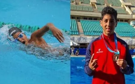 بيان عاجل من وزارة الشباب والرياضة حول وفاة السباح يوسف عبد الملك