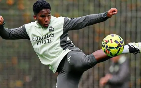 ريال مدريد يعلن رسمياً إعارة إندريك إلى ليون كخطوة إنقاذ مؤقتة