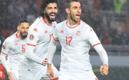 تونس تحلق بثنائية مثيرة في الشوط الأول أمام أوغندا