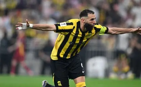 كريم بنزيما يحفز الاتحاد لتحقيق الانتصار في نهائي دوري أبطال آسيا المقام في جدة