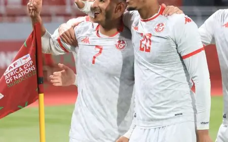 ترتيب المجموعة الثالثة في كأس أمم أفريقيا: تونس تتصدر بعد الجولة الأولى