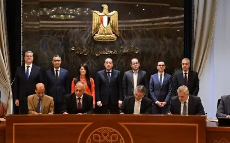 مدبولي يوقع بروتوكولات لتعزيز دقة وتوحيد إحصائيات الصادرات والواردات المصرية