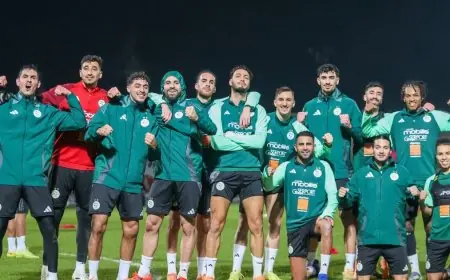 تعرف على تشكيلة الجزائر الأساسية ضد السودان: زيدان في حراسة المرمى وهجوم ناري