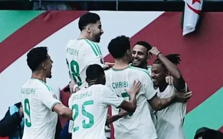 رياض محرز يحطم الرقم القياسي كأفضل هداف جزائري في تاريخ نهائيات أمم إفريقيا