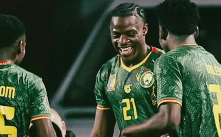 هدف إيونغ المبهر يقود الكاميرون لانتصار صعب على الغابون