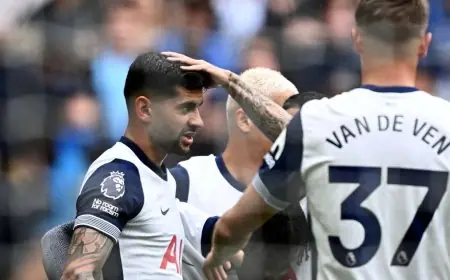 الاتحاد الإنجليزي يوجه اتهامًا لمدافع توتنهام بسبب سوء التصرف