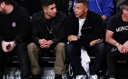 كيليان مبابي يلفت الأنظار بحضوره مباراة المغرب ومالي في كأس إفريقيا 2025