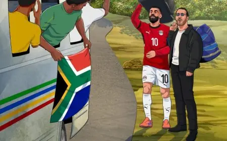 أحمد السقا يحفز محمد صلاح في خطوة مثيرة قبل مباراة جنوب إفريقيا في الدوري الإنجليزي