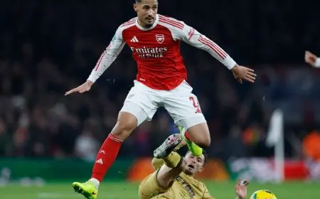 تحذير من ساليبا: أرسنال يمتلك القدرة على تحقيق الرباعية