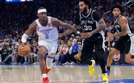 خسارة مفاجئة لثاندر حامل لقب NBA في أول مباراة على أرضه هذا الموسم