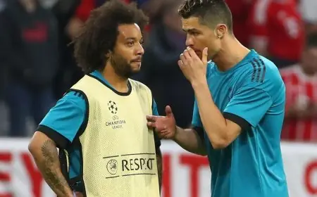 مارسيلو يصرح لم أكن رياضياً محترفاً وعضلات كريستيانو كانت حلماً بالنسبة لي