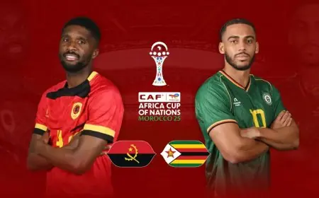 أرقام وحقائق مثيرة حول مواجهة أنجولا وزيمبابوي في المجموعة الثانية بكأس أمم أفريقيا