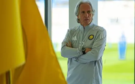 خيبة أمل جيسوس مدرب النصر تجاه المنتخب السعودي وهروبه من مواجهة عبد الله الحمدان