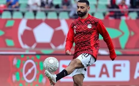 محمد صلاح يقود مصر للفوز على جنوب إفريقيا وطرد محمد هاني يثير الجدل