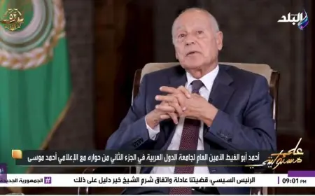 أبو الغيط يندد بتفجير إرهابي مروع يستهدف مسجدا في حمص