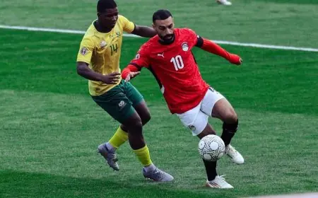 منتخب مصر يتأهل مبكرًا بفوز مثير على جنوب إفريقيا بمساهمة صلاح وتألق الشناوي