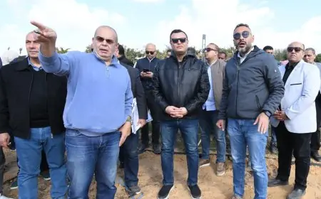وزير الإسكان يستعرض تقدم مشروع حدائق تلال الفسطاط في القاهرة