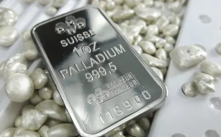 ارتفاع كبير في أسعار البلاديوم والبلاتين مع توقعات التيسير النقدي في الولايات المتحدة