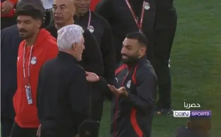 مدرب جنوب إفريقيا يكشف: محمد صلاح ينفي صحة ركلة الجزاء المثيرة للجدل في مباراة مصر