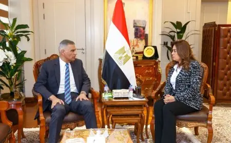 وزيرة التنمية المحلية تستعرض تقدم مشروعات النظافة وافتتاح مصنع تدوير المخلفات بأسوان مع المحافظ