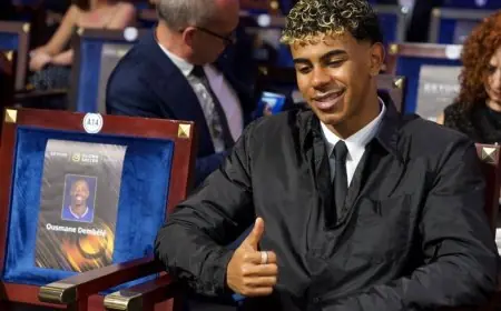 برشلونة يتفوق في حفل غلوب سوكر ويسيطر على جوائز الدوري الإسباني بينما ينحسر الحظ لريال مدريد