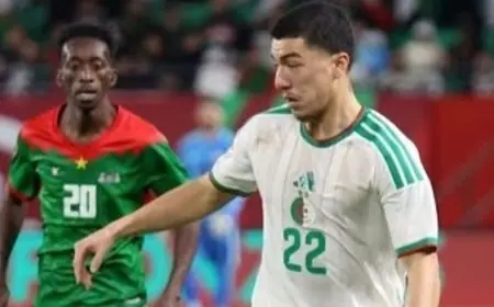 إبراهيم مازة رجل المباراة غير راضٍ رغم تأهل منتخب الجزائر