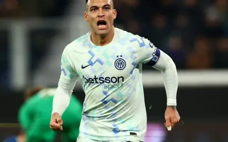 مارتينيز يقود إنتر ميلان لاستعادة صدارة الدوري الإيطالي بفوزه على أتالانتا