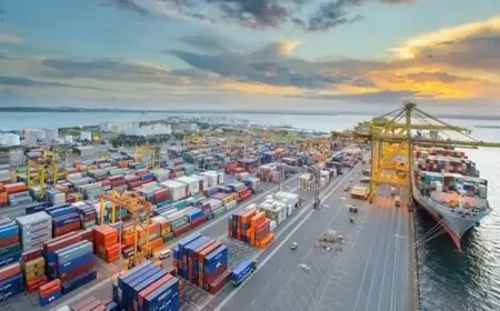 ميناء السخنة يدخل موسوعة جينيس كأعمق حوض بعمق 19 مترًا