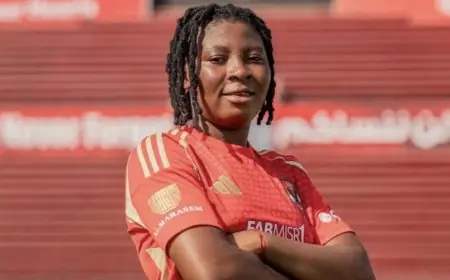 نجاح جراحة الرباط الصليبي للاعب الأهلي ميرسي أتوبرا