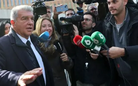 اتهام رئيس برشلونة جوان لابورتا ومسؤولين بالنادي في قضية احتيال كبيرة