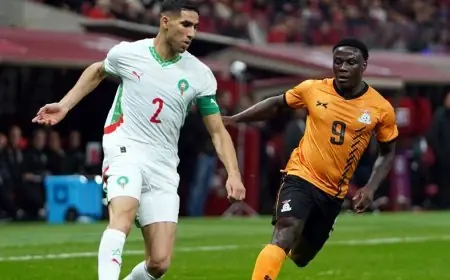 أشرف حكيمي يعبر عن امتنانه لجمهور المغرب العظيم وينطلق في بطولة جديدة