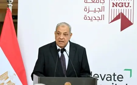 إبراهيم محلب: جامعة الجيزة الجديدة ترتقي بمستوى التعليم بالجودة والتميّز برؤية واضحة